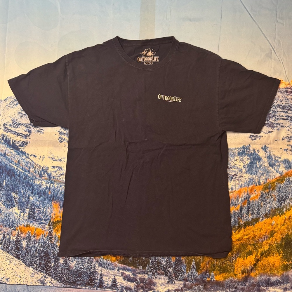 Navy Blue Outdoor Life Tee